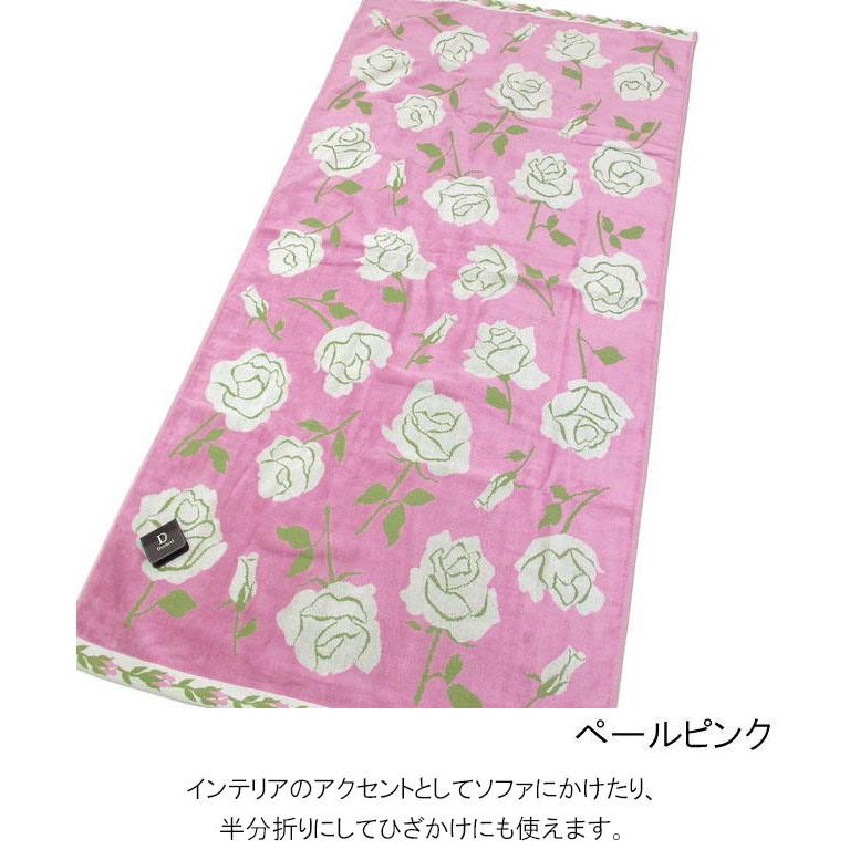 バスタオル ローズ 薔薇柄 バラ柄 ドレディール フォルテ 今治 バスタオル ローズ 薔薇柄 バラ柄 ドレディール フォルテ 今治