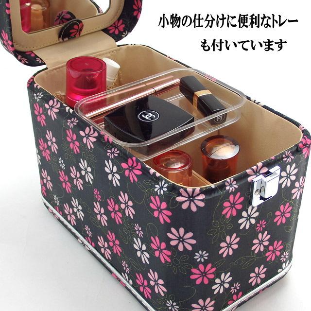 花柄木製 大型　宝石収納箱 鏡付き 花柄木製 大型 宝石収納箱 鏡付き