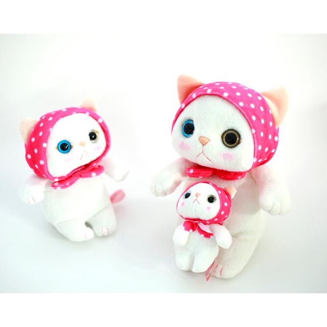 レア ヴィンテージ ピンク ねこ キャット ぬいぐるみ ねこ ぬいぐるみ ピンク I love cat シナダ レトロ 猫 ネコ