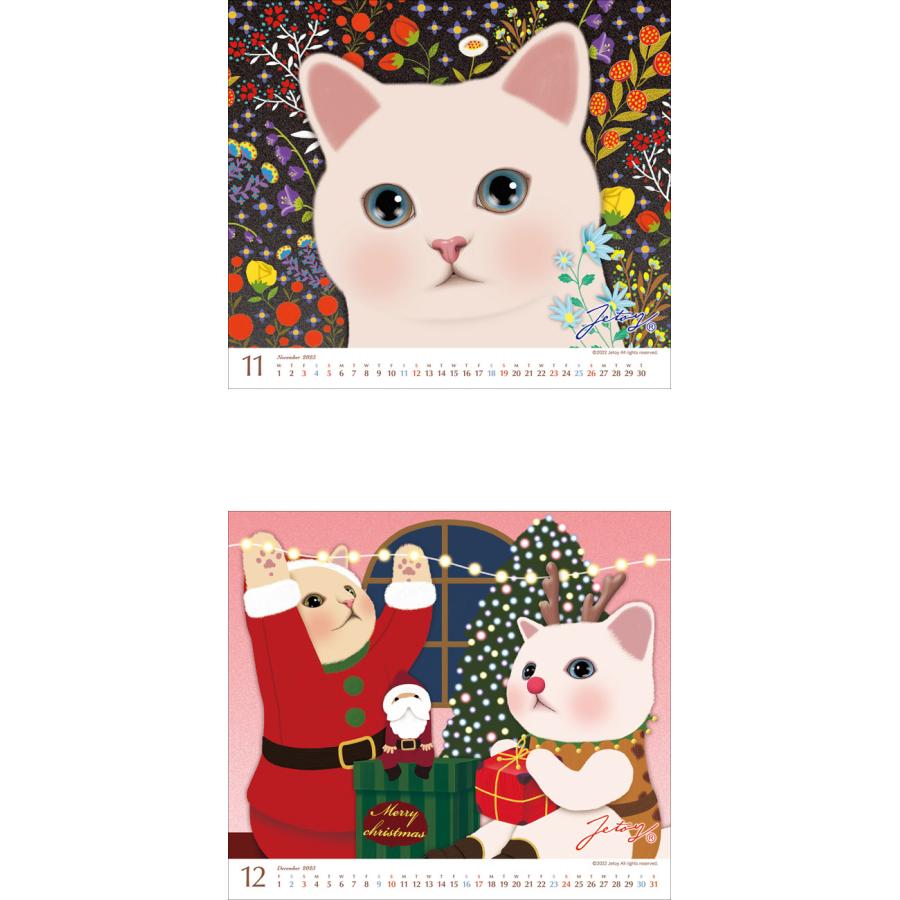 猫 卓上カレンダー Choochoo 日本製 23年度 23 令和5年 白猫 Jetoy ジェトイ 月めくり 女性 レディース かわいい 韓国 ハロウィン Jt Di122 薔薇雑貨のおしゃれ姫 通販 Yahoo ショッピング