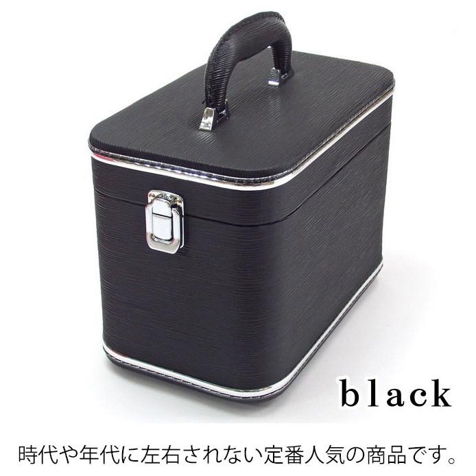 メイクボックス 鏡付き 鏡可動 化粧 大容量 持ち運び エピ調 水シボ