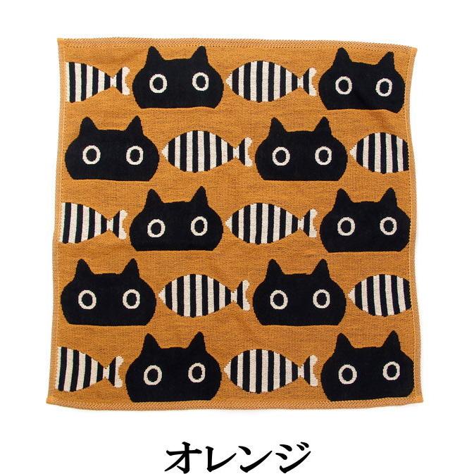 Atsuko Matano（アツコマタノ） ハンカチ ガーゼ 猫柄 猫 俣野温子