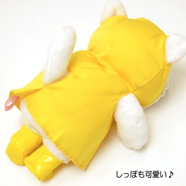 ぬいぐるみ 雨ふり Sサイズ レインコート ピンク イエロー 白猫 Choochoo本舗 チューチュー本舗 バッグチャーム 猫雑貨 猫グッズ かわいい ギフト Nd Amefuris 薔薇雑貨のおしゃれ姫 通販 Yahoo ショッピング