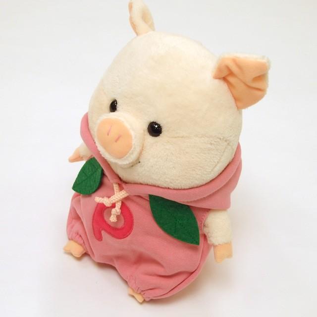 ぷーとん ぬいぐるみ Mサイズ ももパーカーぶた ブタ 豚 雑貨 小物 グッズ 女性 レディース かわいい おしゃれ ギフト包装無料 内藤デザイン Nd Putonmomom 薔薇雑貨のおしゃれ姫 通販 Yahoo ショッピング