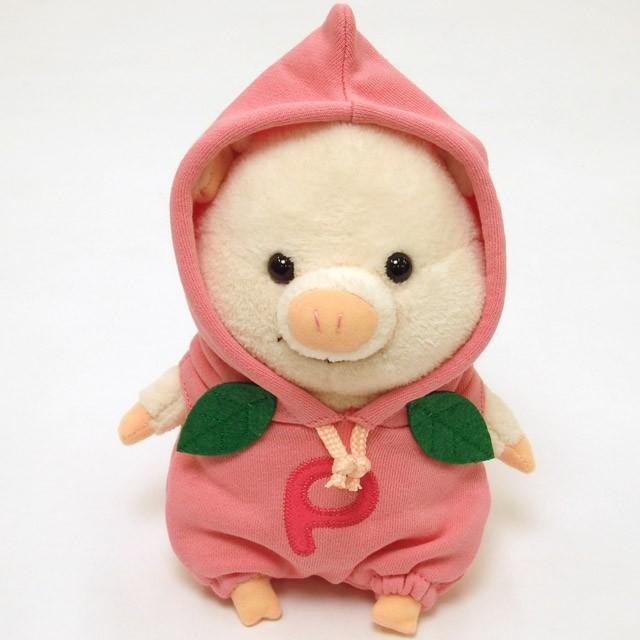 ぷーとん ぬいぐるみ Sサイズ ももパーカーぶた ブタ 豚 雑貨 小物 グッズ 女性 レディース かわいい おしゃれ ギフト包装無料 内藤デザイン Nd Putonmomos 薔薇雑貨のおしゃれ姫 通販 Yahoo ショッピング