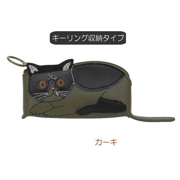 ノアファミリー キーケース モーリー ネコ柄 牛革 キーホルダー コインケース 猫 雑貨 小物 グッズ ねこ ネコ 猫柄 猫雑貨 猫グッズ 女性 レディース Nf J536 薔薇雑貨のおしゃれ姫 通販 Yahoo ショッピング