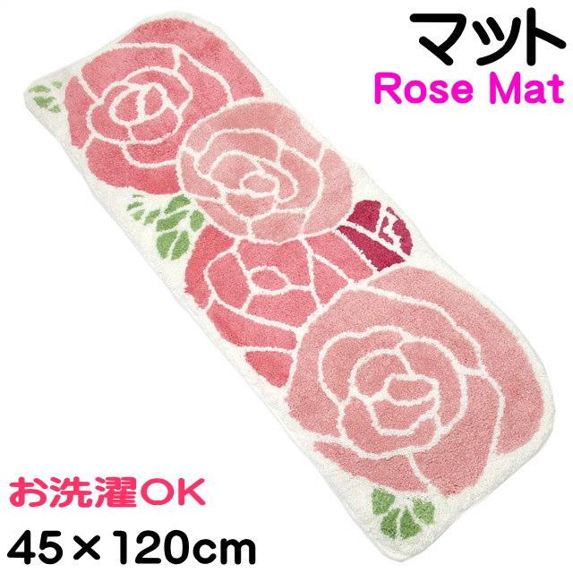 マット ローズ 薔薇型 バラ柄 室内用 玄関マット キッチンマット バスマット トイレマット フロアマット ポリエステル 滑り止め加工 薔薇雑貨 おしゃれ かわいい Rv Tb 015 薔薇雑貨のおしゃれ姫 通販 Yahoo ショッピング