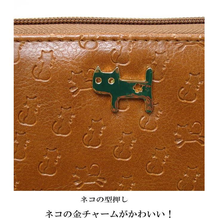 長財布 レディース L字ファスナー かわいい ねこ型押し 猫チャーム付き おしゃれ ナチュラルウォレット 合皮 小物 グッズ ねこ ネコ 猫柄 猫雑貨 猫グッズ 女性 Sa p 0258 薔薇雑貨のおしゃれ姫 通販 Yahoo ショッピング