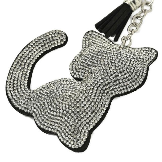 【No4】蓄光猫さんのバッグチャーム No4】蓄光猫さんのバッグチャーム