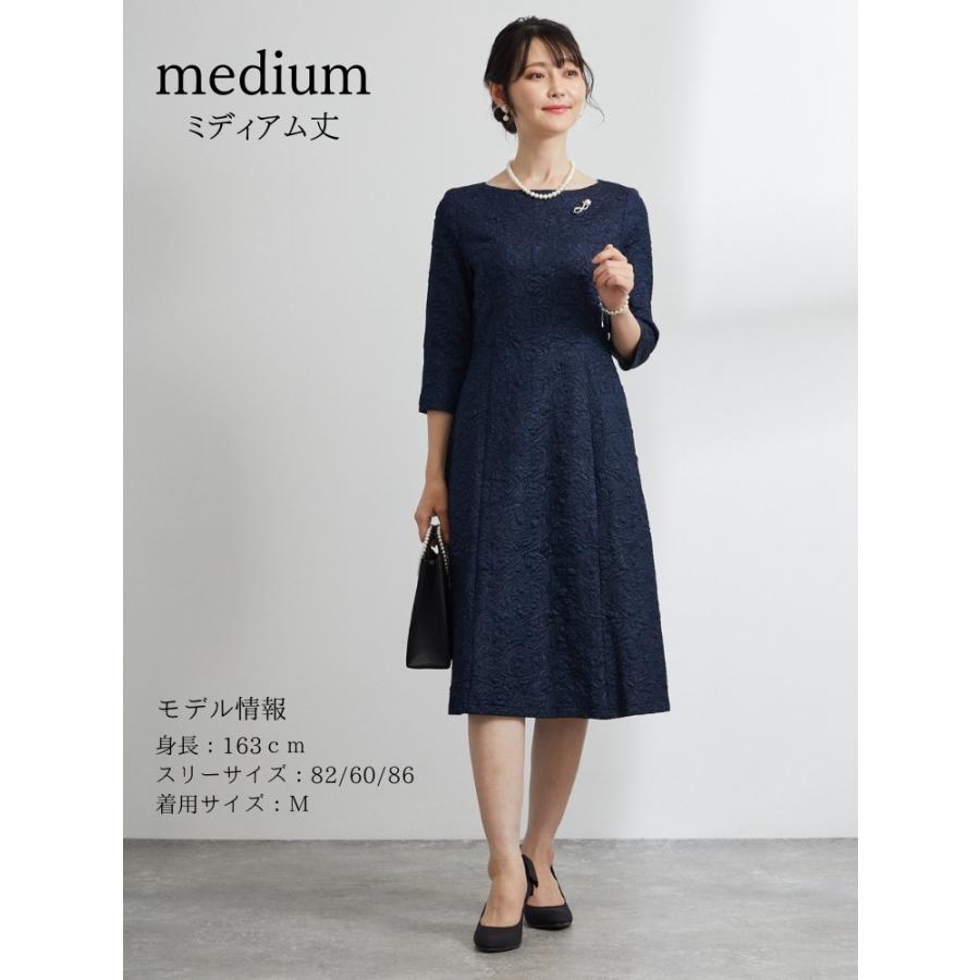 ネイビー マザードレス　結婚式　ワンピース　フォーマルドレス フォーマルドレス 50代 60代 結婚式 ミセス 母親 ドレス