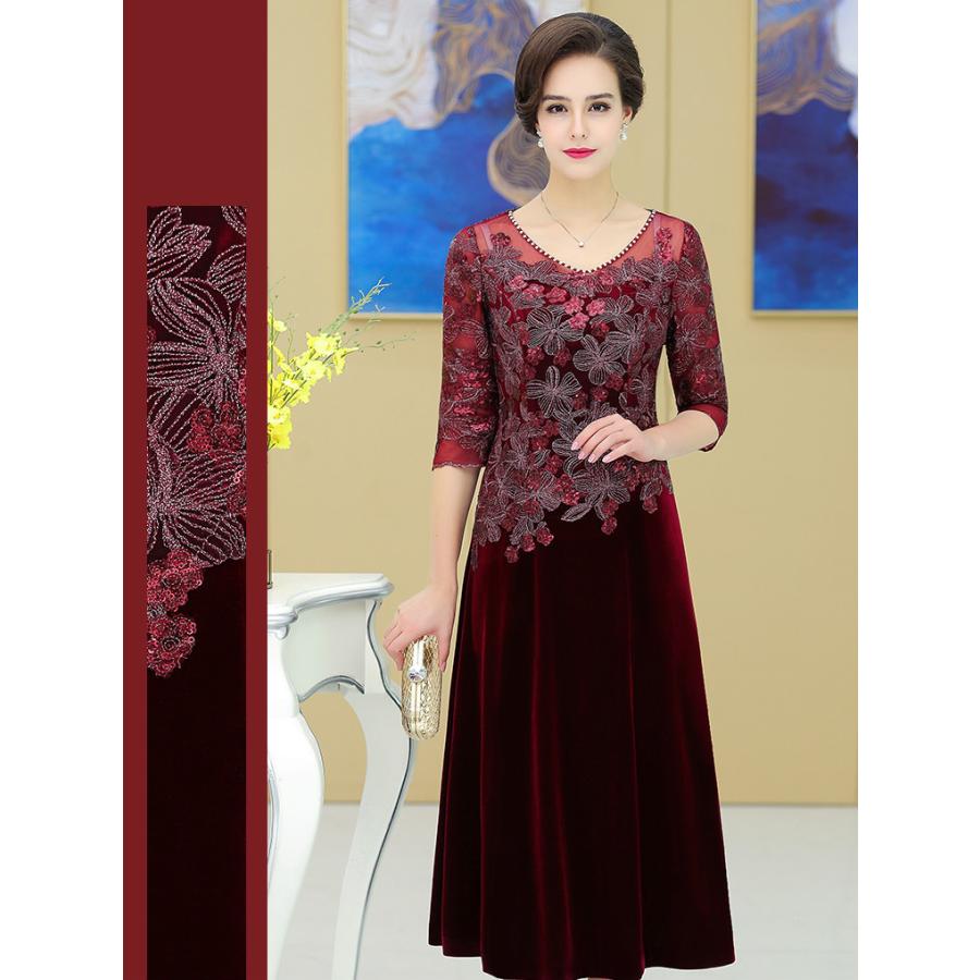 人気ブランド 50代 フォーマルドレス ドレス 母親 結婚式 ミセス パーティードレス シニア 70代 30代 40代 60代 フォーマルワンピース ロングドレス 服装 大人 親族 パーティドレス サイズ 4xl Harrisartscenter Com