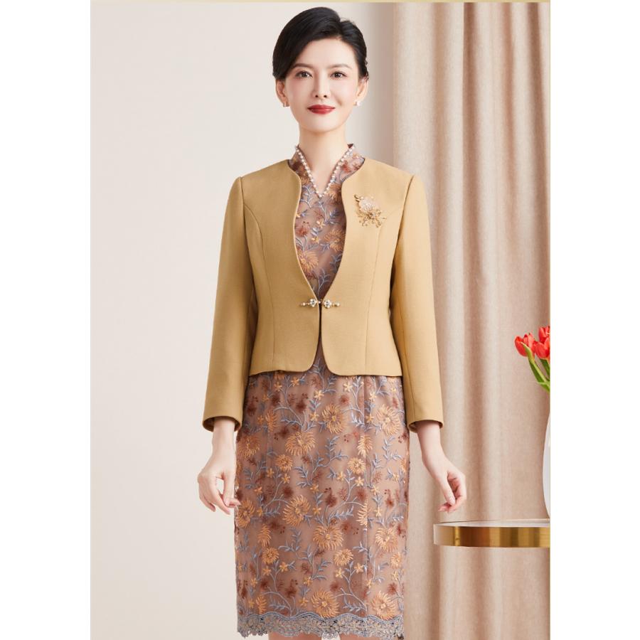 顔合わせ ワンピース 母親 服装 50代 セットアップ パーティドレス スーツ 結納 ドレス ブライダル 結婚式 親族 フォーマルドレス シニア ミセス 大きいサイズ 60代 70代 お宮参り 祖母 叔母 ワンピース 大きいサイズ専門店osyareism 人気総合