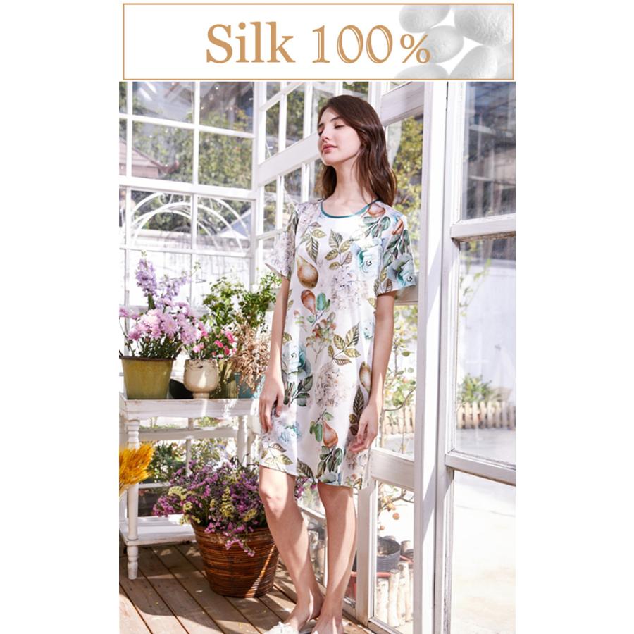 初回限定 シルク パジャマ ワンピース 半袖 かわいい シルクパジャマ レディース 夏用 夏 ワンピースパジャマ シルク100 19匁 絹 可愛い 大きいサイズ グリーン 176 40 大きいサイズ専門店osyareism 通販 Yahoo ショッピング 送料無料 Www Doctor Plan Com