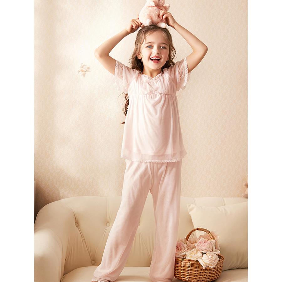 お歳暮 キッズ パジャマ 女の子 リボン 半袖 子供 子ども ジュニア 140 150 130 1 110 100 90 ベビー 赤ちゃん 夏 用 子どもパジャマ半袖 ピンク 新しいコレクション Www Shandilyaz Com
