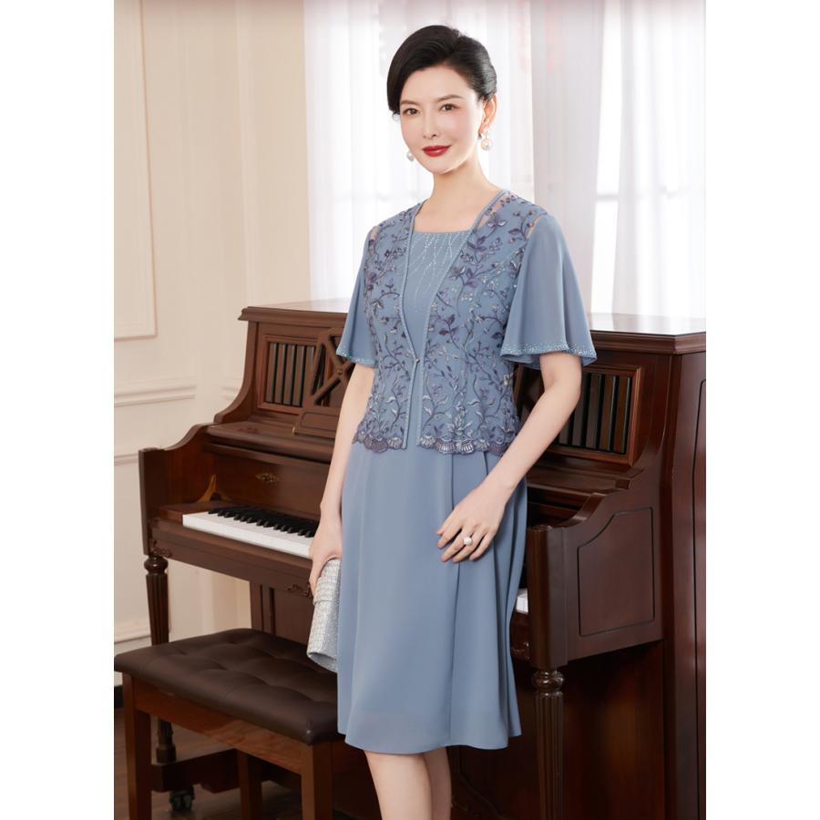 顔合わせ 母親 服装 50代 セットアップ 結納 結婚式 親族 フォーマルドレス シニア ミセス 大きいサイズ 60代 40代 70代 お宮参り 祖母 叔母 ワンピース