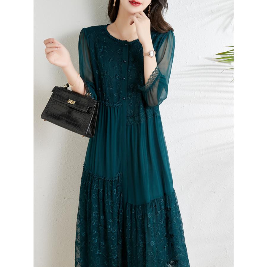 新入荷 流行 フォーマルドレス 結婚式 ミセス 60代 50代 母親 親族 大人 フォーマルワンピース 40代 70代 シニア お宮参り ワンピース 祖母 服 袖あり 夏 パーティードレス Aynaelda Com