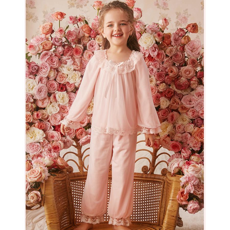 姫 パジャマ キッズ ネグリジェ プリンセス 長袖 女の子 リボン 女児 150 おしゃれ 子供 子ども こども ナイトドレス女の子 子供パジャマ 子どもパジャマ長袖 178 45 結婚式ワンピース専門店osyareism 通販 Yahoo ショッピング