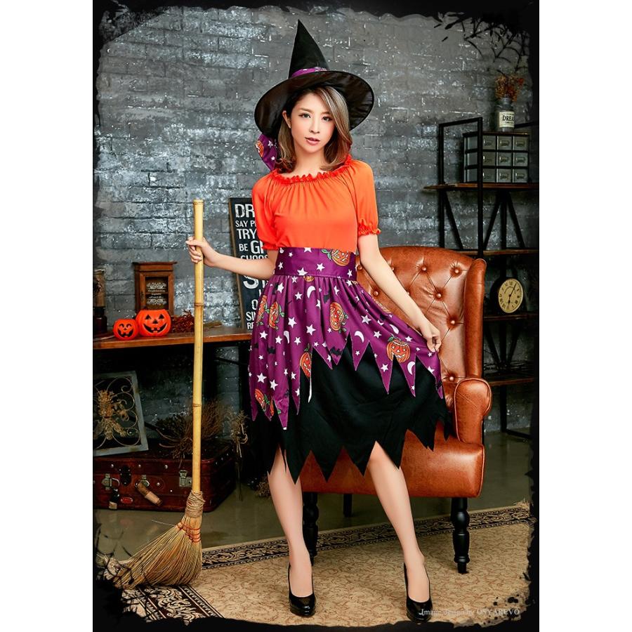 ハロウィン コスプレ 魔女 コスプレ衣装 黒猫 かぼちゃ 可愛い レディース Dsk134 オシャrevo 通販 Yahoo ショッピング