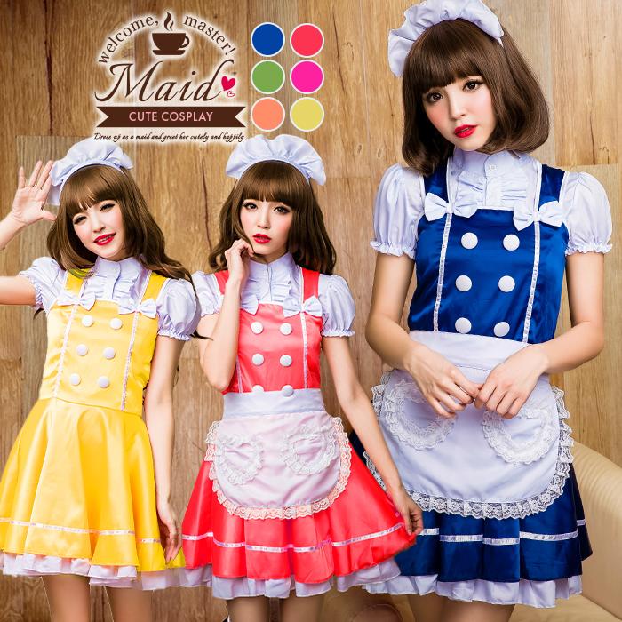 メイド服 コスプレ ハロウィン 仮装 レディース ワンピース 衣装 メイド服 コスプレ ハロウィン 仮装 レディース ワンピース 衣装