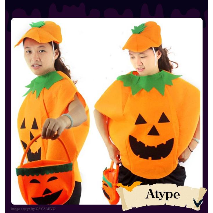ハロウィン 衣装 子供 かぼちゃ スモッグ バッグ 男の子 女の子 コスプレ Hwk01 オシャrevo 通販 Yahoo ショッピング