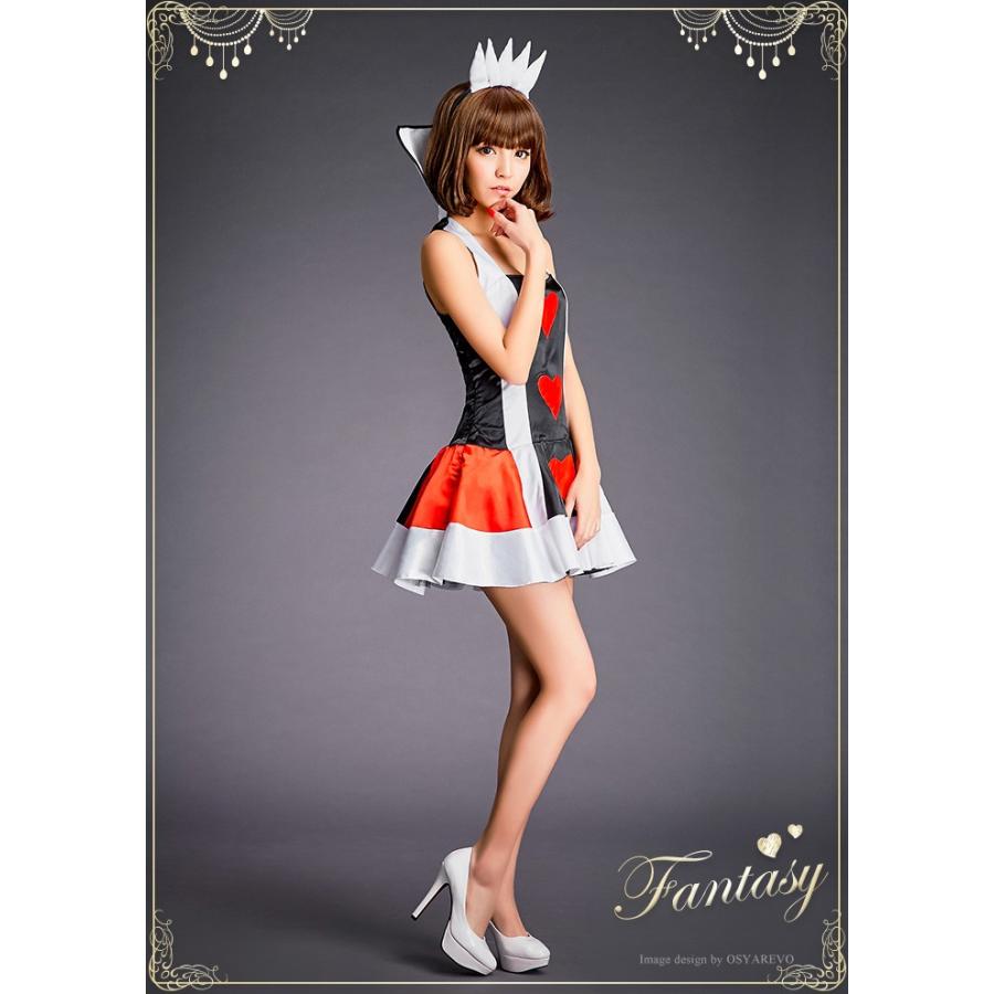 ハロウィン コスプレ 衣装 ファンタジー かわいい ハート トランプ 女王 仮装 レディース 返品交換不可商品 色移り有り Lan941 オシャrevo 通販 Yahoo ショッピング