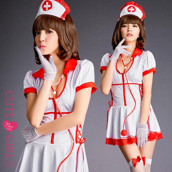 コスプレ ナース 衣装 レディース セクシー ナース服 コスチューム クリスマス 宅コス ハロウィン 制服 ミニスカ セット 仮装 パーティー衣装 Ll1012 オシャrevo 通販 Yahoo ショッピング