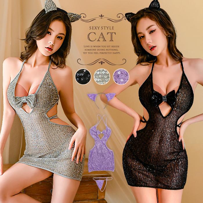 ハロウィン コスプレ 猫 セクシー キャット コスチューム 衣装 仮装