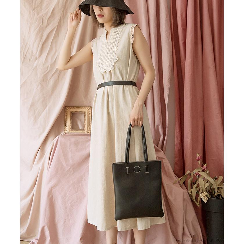 リネンワンピース レディース ノースリーブ 夏 きれいめ リネン100 生地 麻 刺 レース カントリー風 ブラック ベージュ ロング ロング丈 Aラインワンピース Os オシャrevo 通販 Yahoo ショッピング