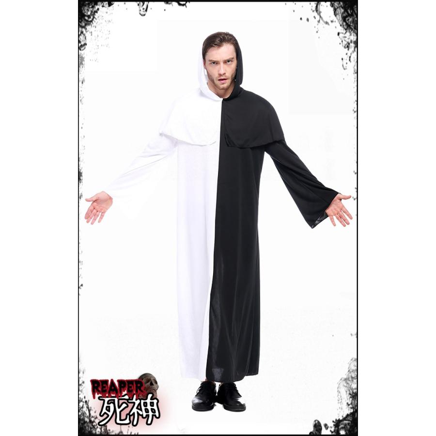 返品交換不可商品 ハロウィン コスプレ メンズ 死神 大人用 男性用 仮装衣装 メンズコスプレ ホラー ハロウィン仮装 死神コスプレ Ps オシャrevo 通販 Yahoo ショッピング
