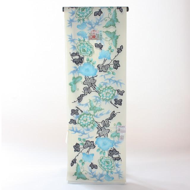 源氏物語 ゆかた 女性用 紅型調 | 