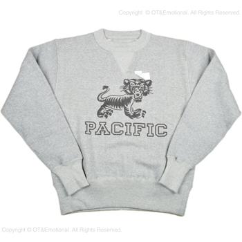クッシュマン（Cushman）セットインスリーブスウェット PACIFIC TIGERS 