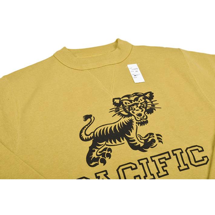 クッシュマン（Cushman）セットインスリーブスウェット PACIFIC TIGERS