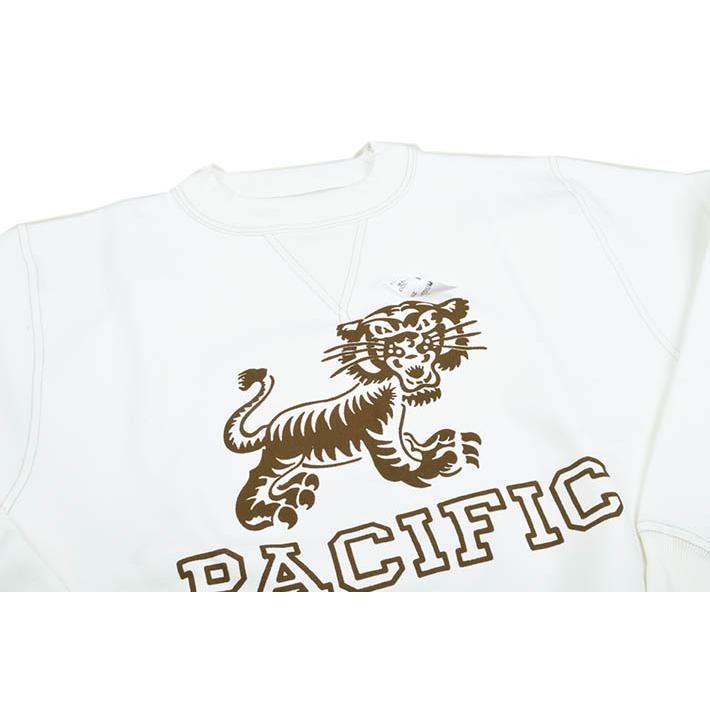 クッシュマン（Cushman）セットインスリーブスウェット PACIFIC TIGERS