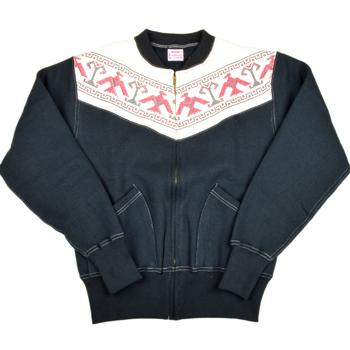 クッシュマン（Cushman）雪柄フルジップスウェット THUNDER BIRD 26385