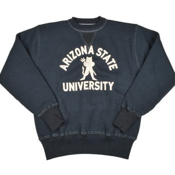 クッシュマン（Cushman）セットインスリーブスウェット ARIZONA STATE