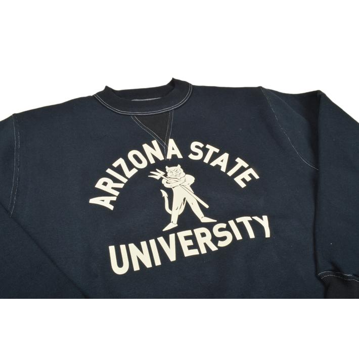 クッシュマン（Cushman）セットインスリーブスウェット ARIZONA STATE