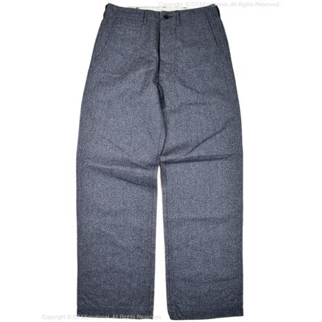 クッシュマン（Cushman）ワークパンツ BLACK CHAMBRAY 41TROUSERS