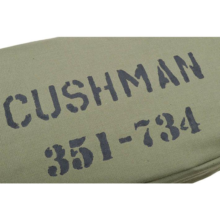 CUSHMAN 351-734 メッセンジャーバッグ オリーブ CUSHMAN クッシュマン CANVAS MESSENGER BAG キャンバス