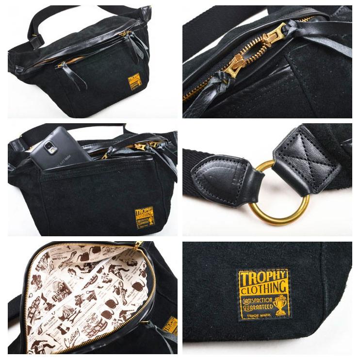 トロフィークロージング デイトリップバッグスエードブラウン