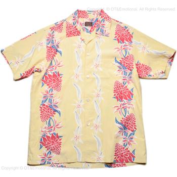 【美品】DELUXEWARE デラックスウエア　アロハシャツ　花柄 DELUXEWARE デラックスウエア（DELUXEWARE)アロハシャツ AL-11