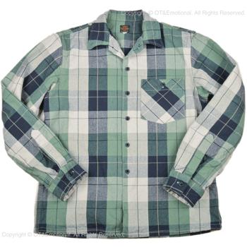 DELUXEWARE（デラックスウエア） ヘビーネルシャツ WILD TOWN HV-47