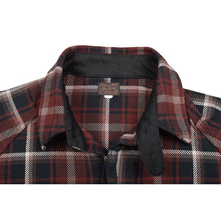 DELUXEWARE（デラックスウエア） デラックススタイル ヘビーネルシャツ