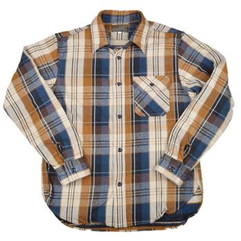 DELUXEWARE（デラックスウエア） ヘビーネルシャツ HV-53