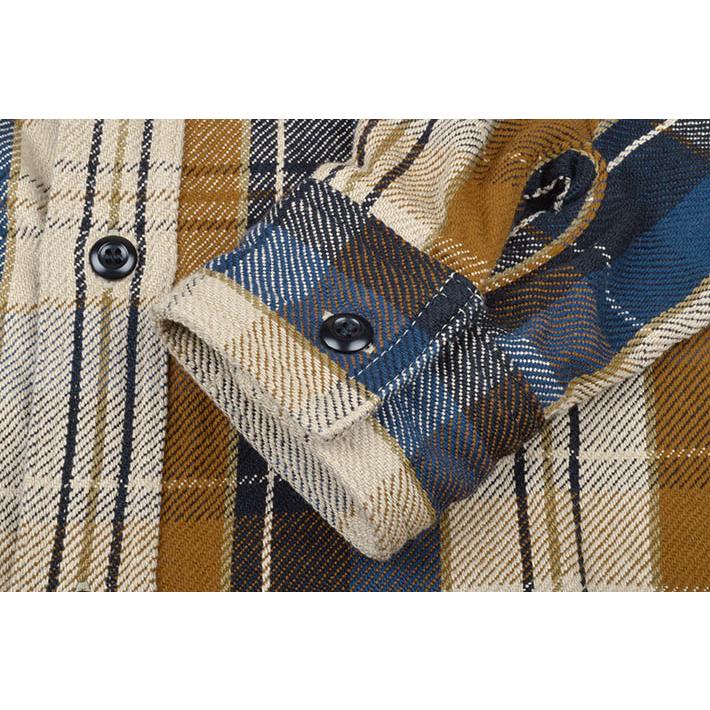 DELUXEWARE（デラックスウエア） ヘビーネルシャツ HV-53