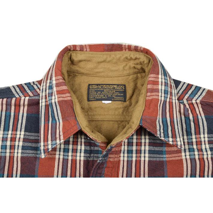 DELUXEWARE（デラックスウエア） ヘビーネルシャツ BETSY ROSS HV-19A