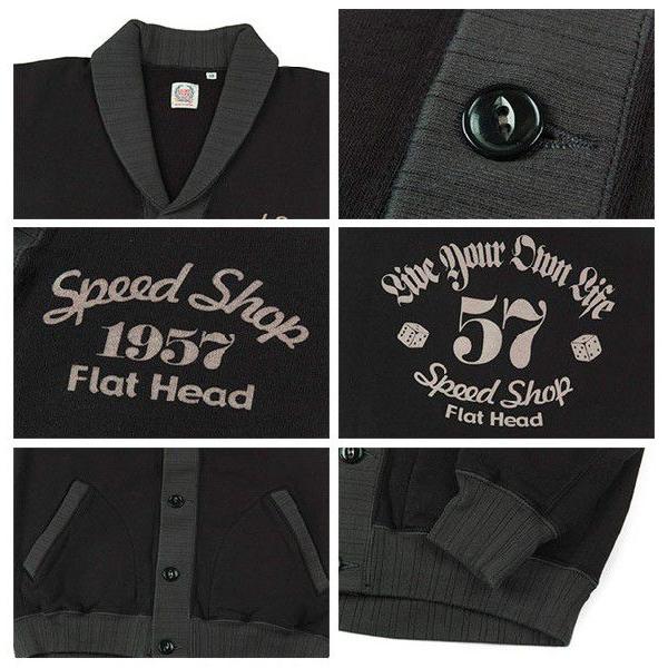 フラットヘッド　THE FLAT HEAD スウェット　カーディガン The Flat Head Head（フラットヘッド）GRORY PARK（グローリー