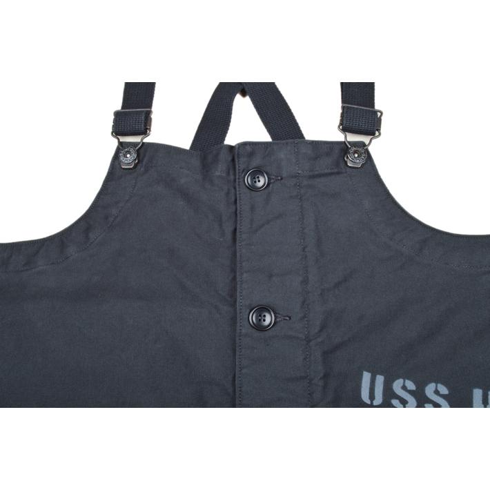 コリンボ COLIMBO ビブ オーバーオール 先染めヘリンボーンXLステンシル コリンボオーバーオールが入荷しましたMIDSHIPMEN'S BIB OVERRALL