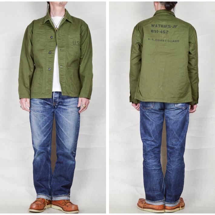 コリンボ コリンボ（COLIMBO）NAVAL WORK JKT N-3 TYPE HERRINGBONE