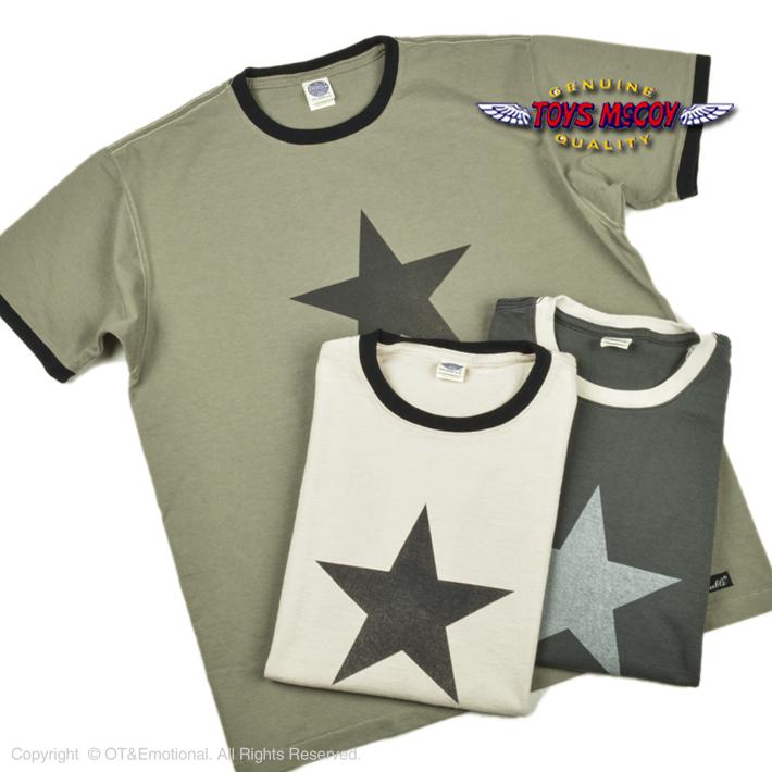 マッコイ トイズマッコイ（TOYS McCOY）リンガーTシャツ“ONE STAR 