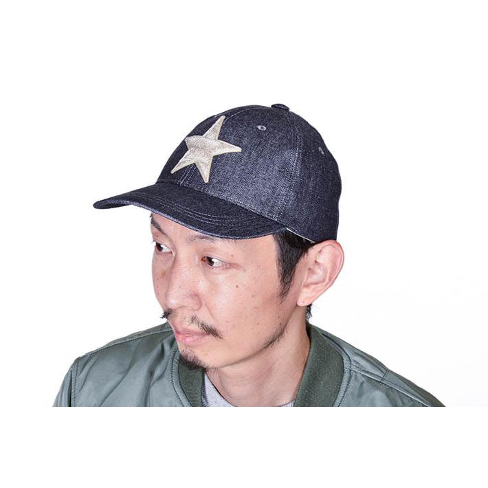 トイズマッコイ　コットンデニムキャップ“ONE STAR”TMA2114 No.TMA2114 TOYS McCOY トイズマッコイ コットンデニムキャップ